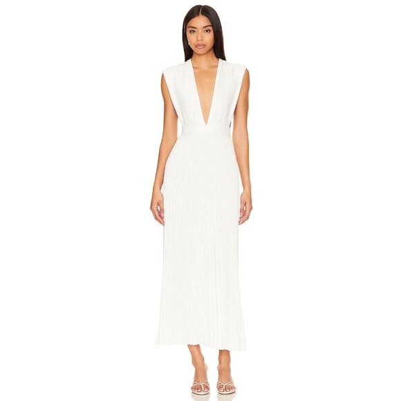 L'IDEE Gala Gown in Blanc - Picture 2 of 5